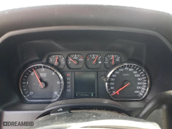 2015 GMC Sierra 1500 with VIN 1GTN1TEC2FZ904508, listed as a Copart auction lot 54621955 with 179,734 mi miles and Clean Title. Bid and sale history available at carsss.com. Image 9.