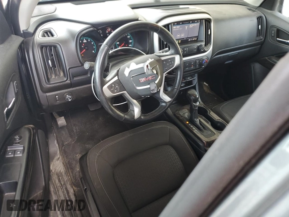 2022 GMC Canyon 2WD SLE with VIN 1GTH5CEA7N1318416, listed as a Copart auction lot 63020814 with 35,304 mi miles and Salvage Title. Bid and sale history available at carsss.com. Image 8.
