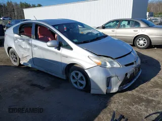 2013 Toyota Prius One with VIN JTDKN3DU8D5564853, listed as a IAAI auction lot 41973459 with 160,391 mi miles. Bid and sale history available at carsss.com. Image 1.
