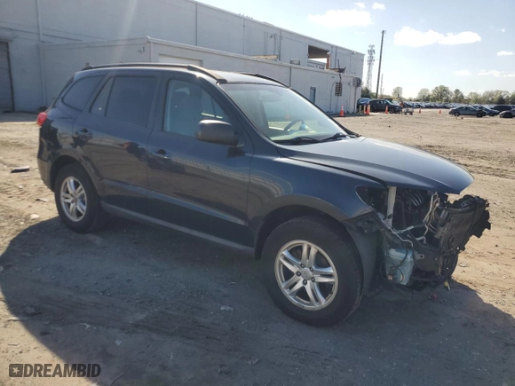 2011 Hyundai Santa Fe GLS with VIN 5XYZG3AB4BG063717, listed as a Copart auction lot 51913075 with 191,099 mi miles and Salvage Title. Bid and sale history available at carsss.com. Image 4.