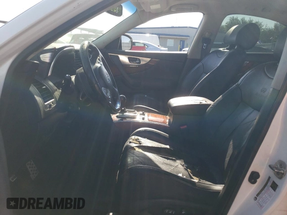 2009 Infiniti FX with VIN JNRAS18U79M101439, listed as a Copart auction lot 57580955 with Not provided miles and Salvage title. Bid and sale history available at DreamBid. Image 7.