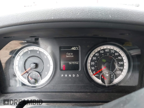 2016 Ram 1500 Tradesman z VIN 1C6RR6KG5GS404699, wystawiony jako IAAI lot #41367027 z przebiegiem 56 757 mil mil oraz . Historia ofert i sprzedaży dostępna na DreamBid. Obrazek 7.