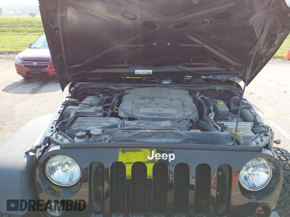2017 Jeep Wrangler Sport with VIN 1C4AJWAG6HL654592, listed as a IAAI auction lot 42447379 with 61,585 mi miles and . Bid and sale history available at DreamBid. Image 10.