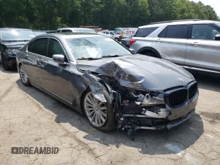 2017 BMW 7 Series 740i xDrive with VIN WBA7E4C56HGU99420, listed as a Copart auction lot 51167683 with 0 mi miles. Bid and sale history available at carsss.com. Image 4.