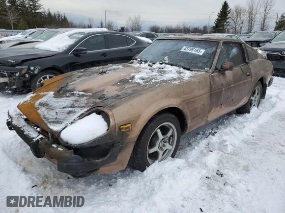 1979 Datsun 280ZX z VIN HS130137808, wystawiony jako Copart lot #43799165 z przebiegiem 28 995 mil mil oraz Tytuł czysty. Historia ofert i sprzedaży dostępna na DreamBid. Obrazek 1.