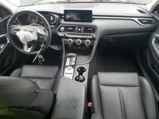 2023 Genesis G70 2.0T with VIN KMTG34TA5PU131043, listed as a Copart auction lot 81897604 with 27,795 mi miles and Non Repairable. Bid and sale history available at DreamBid. Image 8.