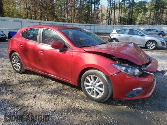 2016 Mazda 3 i Touring with VIN 3MZBM1M74GM238626, listed as a Copart auction lot 49166215 with 92,343 mi miles and Salvage Title. Bid and sale history available at DreamBid. Image 4.