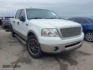 2007 Ford F-150 XLT with VIN 1FTPW12V77FA11757, listed as a IAAI auction lot 41618037 with 327,673 mi miles. Bid and sale history available at carsss.com. Image 1.
