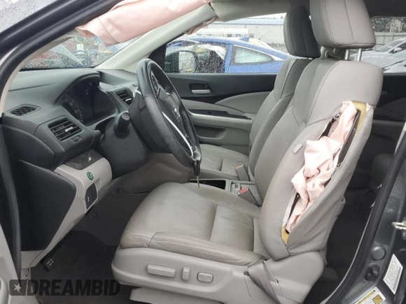 2013 Honda CR-V EX-L z VIN 2HKRM4H77DH617781, wystawiony jako Copart lot #57979735 z przebiegiem 54 382 mil mil oraz Szkoda całkowita • Salvage title. Historia ofert i sprzedaży dostępna na DreamBid. Obrazek 7.
