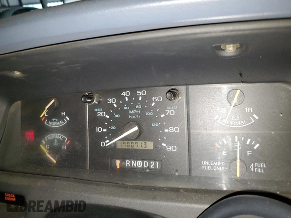 1994 Ford Aerostar Eddie Bauer z VIN 1FMDA41X9RZB00829, wystawiony jako Copart lot #70244814 z przebiegiem 170 071 mil mil oraz Szkoda całkowita • Salvage title. Historia ofert i sprzedaży dostępna na DreamBid. Obrazek 9.