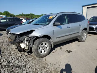 2012 Chevrolet Traverse LS z VIN 1GNKRFED8CJ409592, wystawiony jako Copart lot #59253715 z przebiegiem 133 034 mil mil oraz Szkoda całkowita • Salvage title. Historia ofert i sprzedaży dostępna na DreamBid. Obrazek 1.