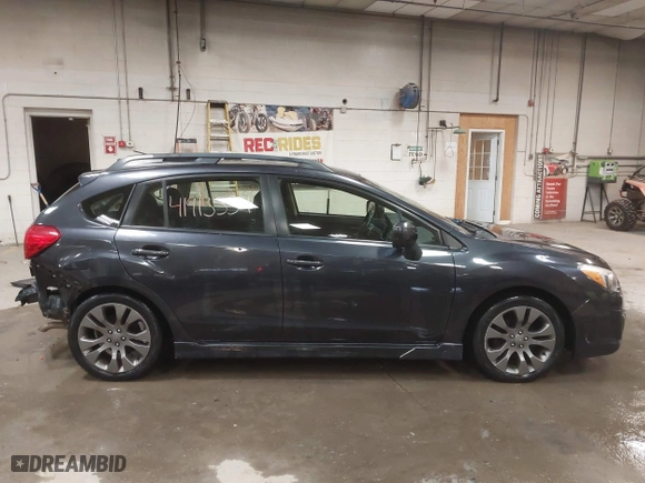 2013 Subaru Impreza Wagon 2.0i Sport Premium with VIN JF1GPAL63D2894768, listed as a IAAI auction lot 41913554 with 79,625 mi miles. Bid and sale history available at carsss.com. Image 14.