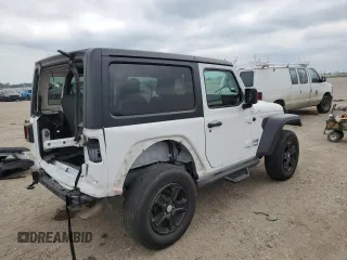 2021 Jeep Wrangler Sport S с VIN 1C4HJXAG7MW542333, выставлен на аукционе Copart как лот 53243665 с пробегом 36 310 миль миль и Списание • Salvage title. История ставок и продаж доступна на DreamBid. Изображение 3.