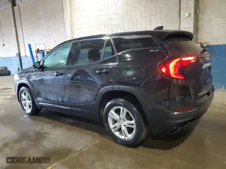 2018 GMC Terrain SLE with VIN 3GKALMEV7JL415266, listed as a Copart auction lot 46131555 with 74,676 mi miles and Clean Title. Bid and sale history available at carsss.com. Image 2.