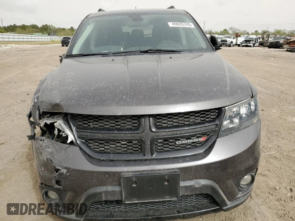 2019 Dodge Journey SE with VIN 3C4PDCBB7KT798117, listed as a Copart auction lot 49695745 with Not Provided miles and Salvage Title. Bid and sale history available at DreamBid. Image 5.