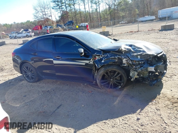 2018 Acura TLX w/A-SPEC Pkg with VIN 19UUB3F60JA004295, listed as a IAAI auction lot 40900343 with 48,264 mi miles. Bid and sale history available at carsss.com. Image 13.