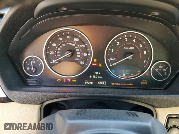 2015 BMW 4 Series 435i z VIN WBA3T3C55F5A40891, wystawiony jako Copart lot #54249735 z przebiegiem 67 378 mil mil oraz Szkoda całkowita • Salvage title. Historia ofert i sprzedaży dostępna na DreamBid. Obrazek 9.