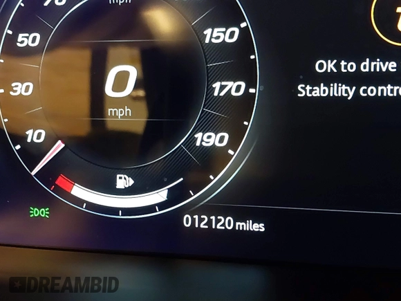 2022 Jaguar F-Type R with VIN SAJD51FEXNCK78598, listed as a IAAI auction lot 41211097 with 12,120 mi miles and . Bid and sale history available at DreamBid. Image 7.