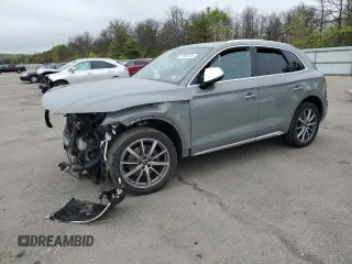 2021 Audi SQ5 Premium Plus z VIN WA1B4AFY5M2047724, wystawiony jako Copart lot #57901925 z przebiegiem Nie podano mil oraz Szkody całkowita. Historia ofert i sprzedaży dostępna na DreamBid. Obrazek 1.