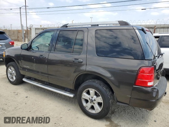 2005 Ford Explorer XLT with VIN 1FMZU63E45ZA78110, listed as a Copart auction lot 55365765 with 167,819 mi miles and Salvage title. Bid and sale history available at DreamBid. Image 2.