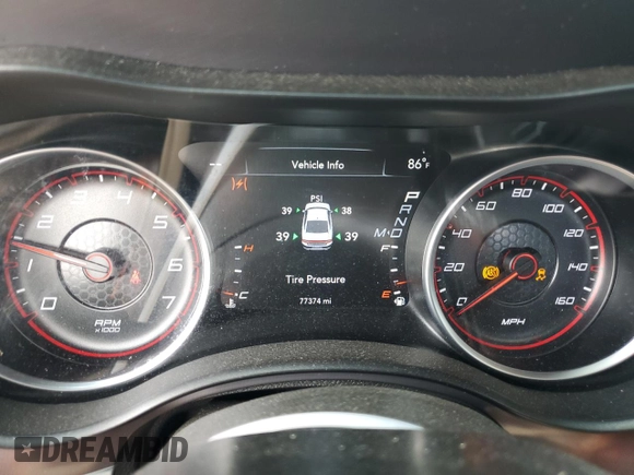 2021 Dodge Charger R/T with VIN 2C3CDXCT7MH613111, listed as a Copart auction lot 56367725 with 77,374 mi miles and Salvage title. Bid and sale history available at DreamBid. Image 9.
