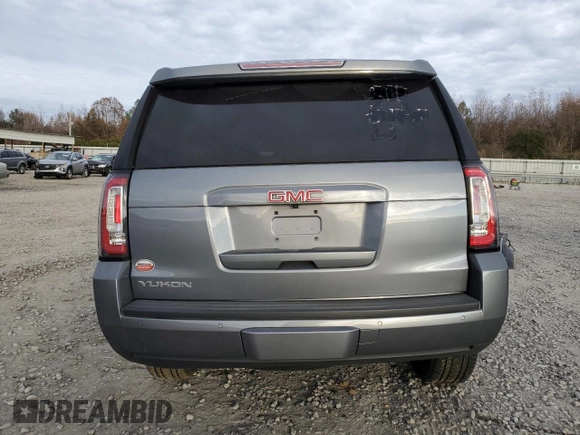 2020 GMC Yukon SLT with VIN 1GKS1BKC4LR128383, listed as a Copart auction lot 85205084 with Not Provided miles and Salvage Title. Bid and sale history available at DreamBid. Image 6.