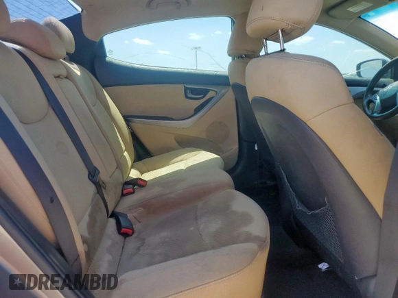 2013 Hyundai Elantra Limited z VIN 5NPDH4AE5DH299859, wystawiony jako Copart lot #57851055 z przebiegiem 179 928 mil mil oraz Szkoda całkowita • Salvage title. Historia ofert i sprzedaży dostępna na DreamBid. Obrazek 10.