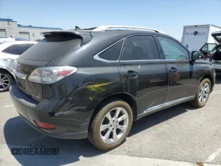 2010 Lexus RX 350 z VIN 2T2ZK1BA6AC024657, wystawiony jako Copart lot #62034185 z przebiegiem 129 057 mil mil oraz Szkoda całkowita • Salvage title. Historia ofert i sprzedaży dostępna na DreamBid. Obrazek 3.