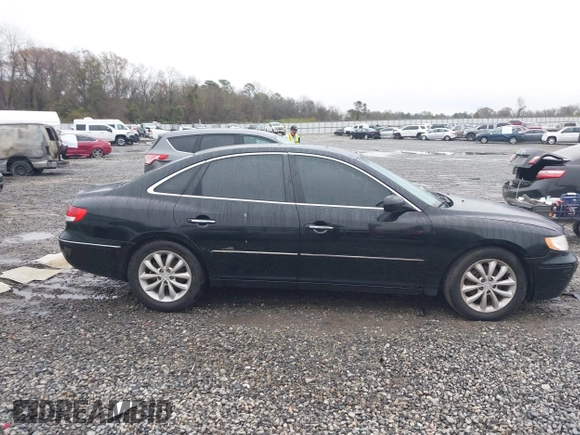 2006 Hyundai Azera SE with VIN KMHFC46F76A084367, listed as a IAAI auction lot 41752381 with 108,173 mi miles and . Bid and sale history available at DreamBid. Image 13.