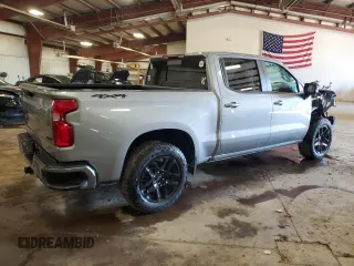 2024 Chevrolet Silverado 1500 RST with VIN 1GCUDEED9RZ249890, listed as a Copart auction lot 76793224 with 8,406 mi miles and Salvage Title. Bid and sale history available at carsss.com. Image 3.