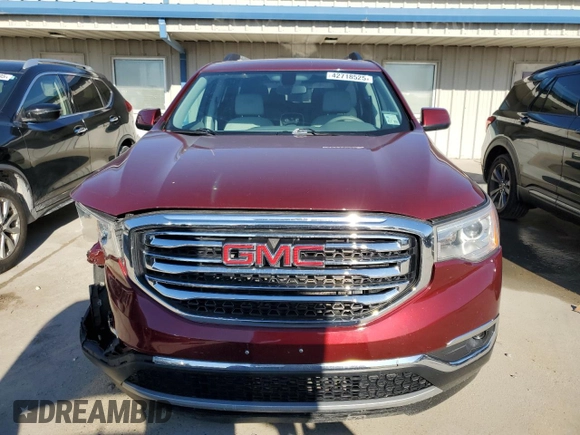 2018 GMC Acadia SLE z VIN 1GKKNLLS0JZ124148, wystawiony jako Copart lot #42718525 z przebiegiem 53 407 mil mil oraz Szkoda całkowita • Salvage title. Historia ofert i sprzedaży dostępna na DreamBid. Obrazek 5.