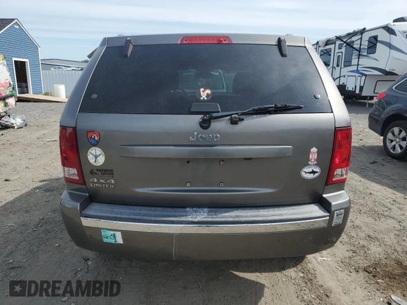 2007 Jeep Grand Cherokee Limited с VIN 1J8HR58N37C594834, выставлен на аукционе Copart как лот 58380675 с пробегом 151 304 миль миль и Чистый • Clean title. История ставок и продаж доступна на DreamBid. Изображение 6.