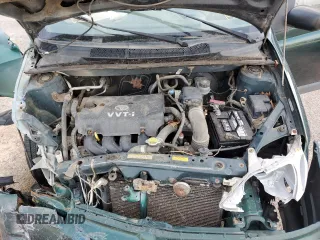 2001 Toyota ECHO with VIN JTDBT123010132125, listed as a Copart auction lot 51061514 with 0 mi miles and Salvage Title. Bid and sale history available at carsss.com. Image 11.