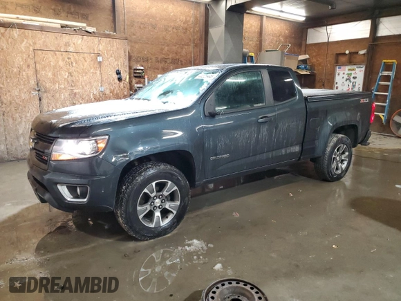 2017 Chevrolet Colorado 4WD Z71 with VIN 1GCHTDEN0H1212523, listed as a Copart auction lot 44025445 with 126,897 mi miles and Salvage Title. Bid and sale history available at carsss.com. Image 1.