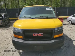 2021 GMC Savana Cargo with VIN 1GTW7AFP4M1176601, listed as a Copart auction lot 53842685 with 153,960 mi miles and Clean Title. Bid and sale history available at carsss.com. Image 5.