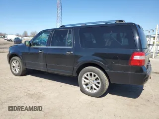 2015 Ford Expedition EL Limited with VIN 1FMJK2AT5FEF27137, listed as a Copart auction lot 52680145 with 113,414 mi miles and Salvage Title. Bid and sale history available at carsss.com. Image 2.
