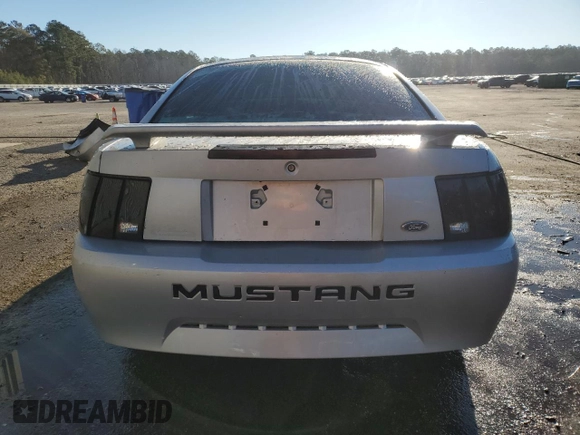 2002 Ford Mustang Standard with VIN 1FAFP404X2F151496, listed as a Copart auction lot 87334454 with Not provided miles and Salvage title. Bid and sale history available at DreamBid. Image 6.