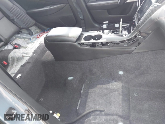2022 Infiniti Q50 Red Sport 400 with VIN JN1FV7DP3NM370129, listed as a IAAI auction lot 42117906 with 58,607 mi miles and . Bid and sale history available at DreamBid. Image 20.