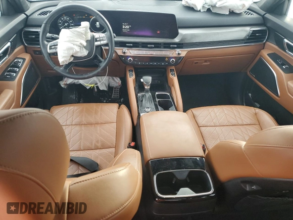 2023 Kia Telluride SX with VIN 5XYP5DGC1PG340902, listed as a Copart auction lot 87705835 with 25,797 mi miles and Salvage title. Bid and sale history available at DreamBid. Image 8.