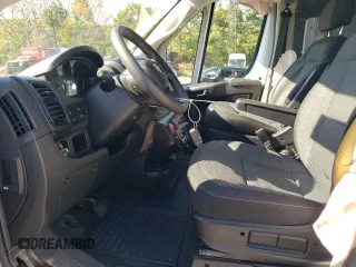 2022 Ram ProMaster Cargo with VIN 3C6MRVHG0NE140027, listed as a Copart auction lot 77065884 with 18,876 mi miles and Salvage Title. Bid and sale history available at DreamBid. Image 7.