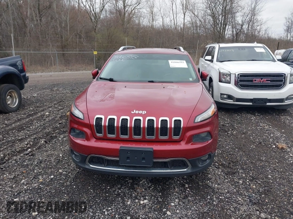 2015 Jeep Cherokee Limited with VIN 1C4PJLDB8FW732892, listed as a IAAI auction lot 41866593 with 153,477 mi miles and . Bid and sale history available at DreamBid. Image 12.