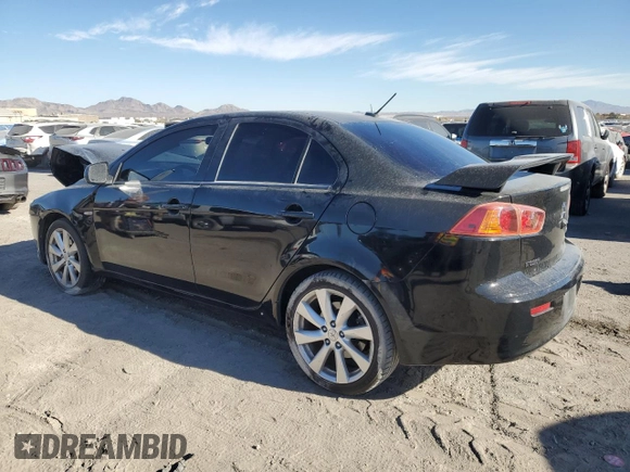 2014 Mitsubishi Lancer GT with VIN JA32U8FW3EU004081, listed as a Copart auction lot 86658984 with 138,634 mi miles and Salvage Title. Bid and sale history available at carsss.com. Image 2.