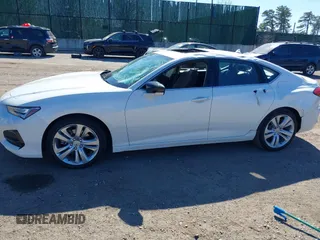 2021 Acura TLX w/Technology Package with VIN 19UUB6F40MA002356, listed as a IAAI auction lot 41757060 with 51,080 mi miles. Bid and sale history available at carsss.com. Image 14.