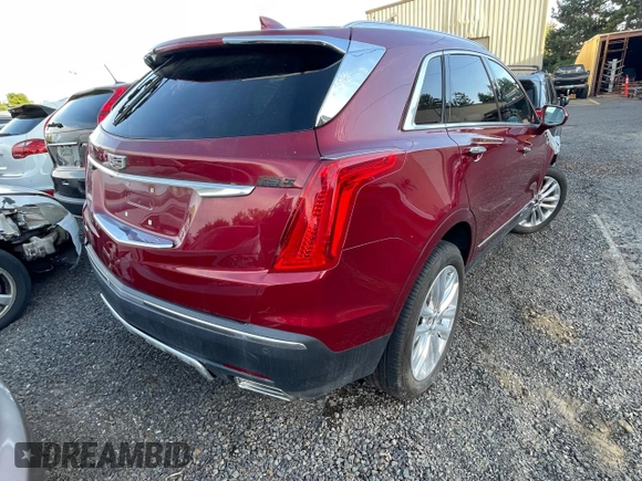 2019 Cadillac XT5 Premium Luxury AWD z VIN 1GYKNFRS2KZ251595, wystawiony jako Copart lot #45811055 z przebiegiem 23 925 mil mil oraz Szkoda całkowita • Salvage title. Historia ofert i sprzedaży dostępna na DreamBid. Obrazek 4.