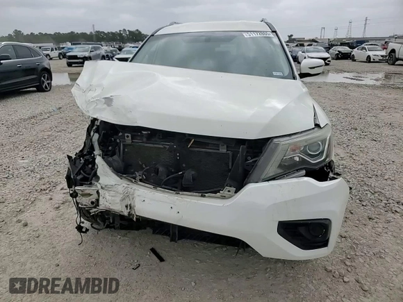 2018 Nissan Pathfinder SV z VIN 5N1DR2MN8JC613164, wystawiony jako Copart lot #51172865 z przebiegiem 126 016 mil mil oraz Szkoda całkowita • Salvage title. Historia ofert i sprzedaży dostępna na DreamBid. Obrazek 11.