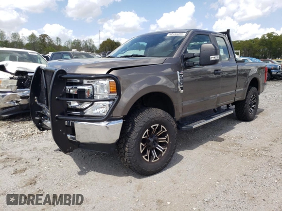 2020 Ford F-250 XL z VIN 1FT7X2BN5LEE72152, wystawiony jako Copart lot #48145395 z przebiegiem 20 757 mil mil oraz Szkoda całkowita • Salvage title. Historia ofert i sprzedaży dostępna na DreamBid. Obrazek 1.