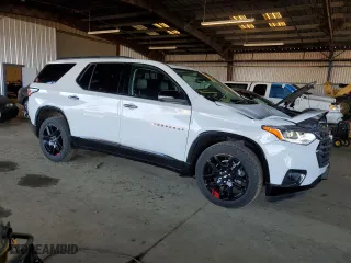 2021 Chevrolet Traverse Premier with VIN 1GNEVKKW8MJ202970, listed as a Copart auction lot 44468005 with 28,109 mi miles and Salvage Title. Bid and sale history available at carsss.com. Image 4.