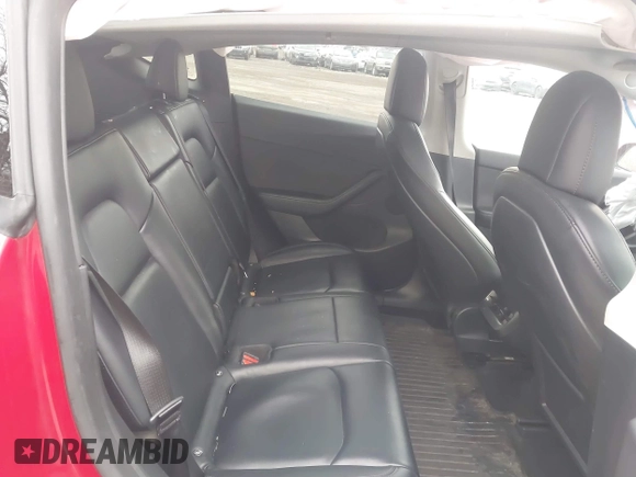 2022 Tesla Model Y Long Range with VIN 7SAYGDEE1NF442159, listed as a IAAI auction lot 41674506 with 82,355 mi miles and . Bid and sale history available at DreamBid. Image 8.