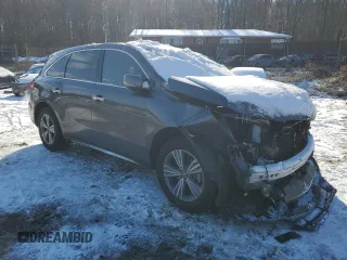2020 Acura MDX with VIN 5J8YD4H30LL058353, listed as a Copart auction lot 88729175 with 21,975 mi miles and Salvage Title. Bid and sale history available at carsss.com. Image 4.