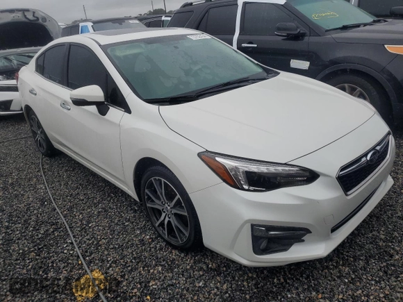 2018 Subaru Impreza Limited with VIN 4S3GKAU63J3609032, listed as a Copart auction lot 73752434 with Not provided miles and Non repairable. Bid and sale history available at DreamBid. Image 4.